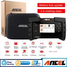 ANCEL FX4000 ALL SYSTEM OBD2 SCANNER CAR CODE READER OBDII ABS SRS EPB ESP SAS