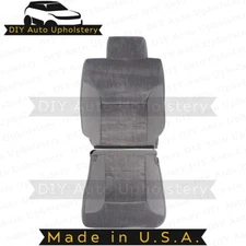 1994-1997 For Dodge Ram 1500 Driver Top/Bottom Cloth Seat Covers Gray