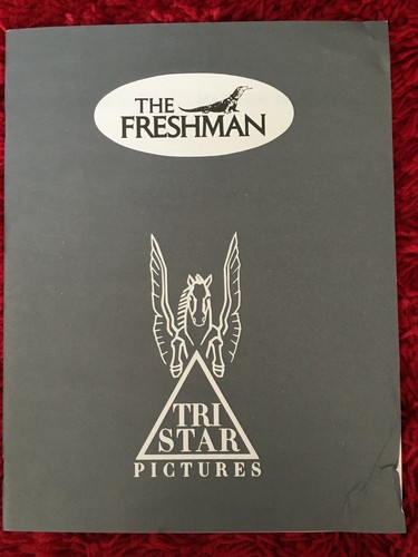 The FRESHMAN 1990 Movie Studio Press Kit Inc: 3 Press Photos Marlon Brando RARE