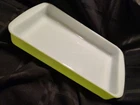 Vintage Pyrex Lime 💚 Green Casserole 13x8x2 Made In USA