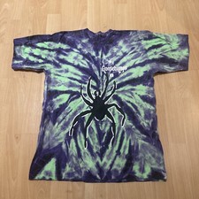 Very Rare Goosebumps Vintage Tshirt Small Unisex Glow In The Dark Spider Tee