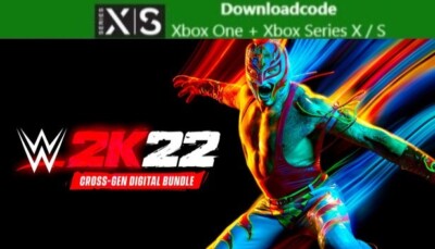 NEU für XBOX One Series X S Spiel WWE 2K22 Cross Gen bundle Downloadcode Gamekey