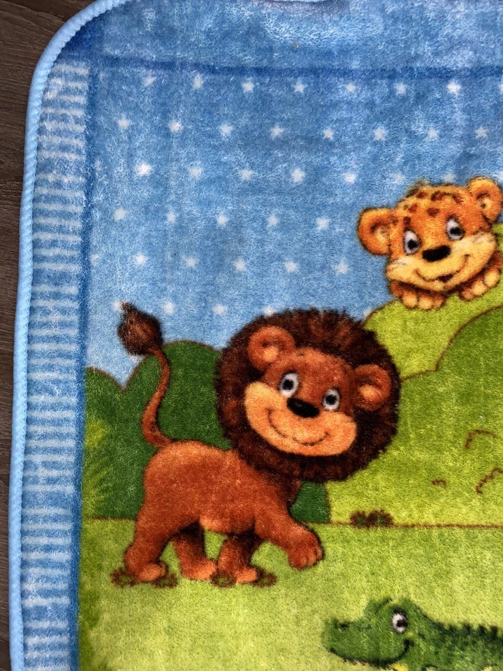 Manta visón bebé vintage Foto 2 de 4