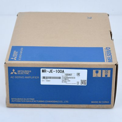 #ad NEW Mitsubishi MR JE 100A Servo Driver Expedited Shipping $409.36