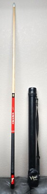 ''A Cue to Die For'' ''Vito'' by Joseph R. Gannoscoli Pool Cue w/ Black Leather Case