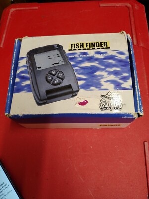 Fisherman's Habit Portable Fish Finder 94511 Depth Finder + Transducer + Float