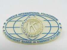 Vintage Kiwanis International Foundation Pin "Permanent Share in Kiwanis'