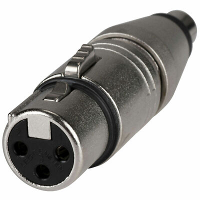 Neutrik - NA2FPMF - XLR Adapter Female to RCA Jack - Retail Pac