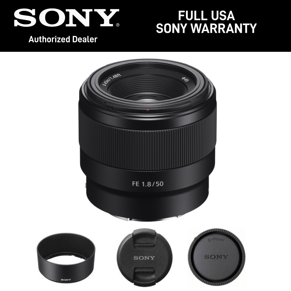 Sony Sel50f18f Sony FE 50mm Lens 27242918030|