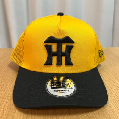 New Era 9FORTY A-Frame Tracker Cap NPB Hanshin Tigers A-Gold Black