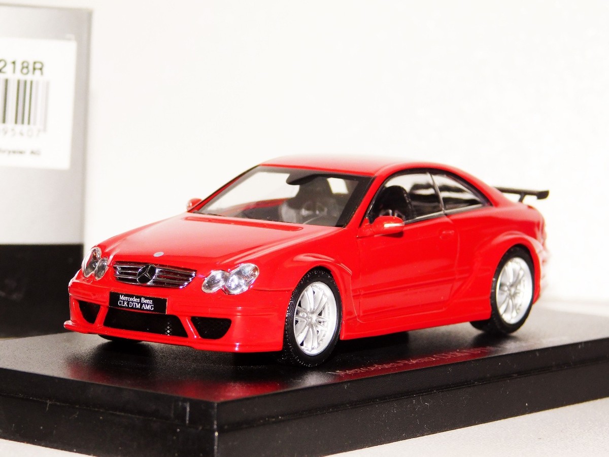 MERCEDES BENZ CLK DTM AMG RED COUPE STREET VERSION KYOSHO 03218R 1