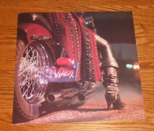 Vixen Poster 2-Sided Flat 1988 Promo 12x12 RARE Motorcycle