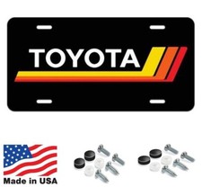 Toyota Retro Vintage Classic License Plate