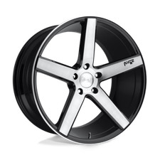 Niche M124 Milan Gloss Black Brushed Rim 18x8 5x114.35x4.5 40mm Niche M124 Milan Gloss Black Brushed Rim 18x8 5x114.35x4.5 40mm