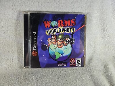 Worms World Party Dreamcast CIB Complete Tested