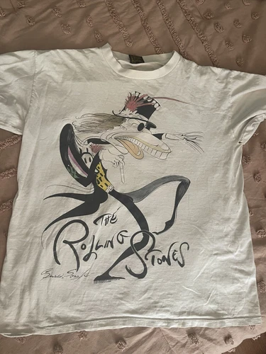 concert t-shirts authentic rolling stones 1990s vintage concert t-shirt, vintage, single stitch, B+ condition