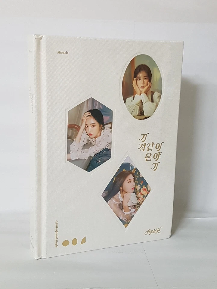 K-POP APINK Special Single Album [MIRACLE] Random Ver. CD+208p P.Book+Photocard  Foto 2 de 4