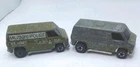 Vintage 1974 HOT WHEELS U.S. ARMY MILITARY POLICE Diecast Van Toy X 2- See Descr