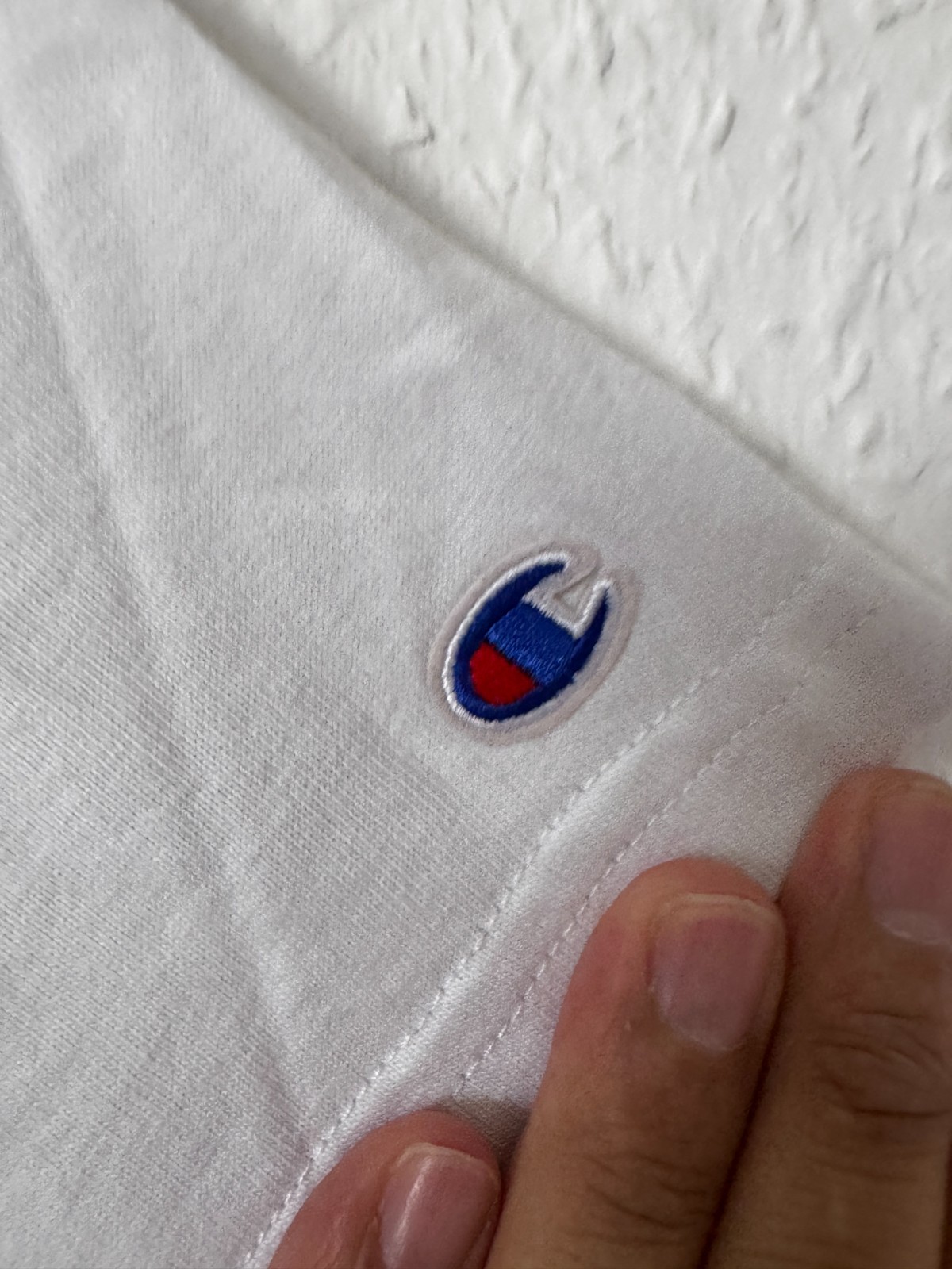 Champion Elite White Crewneck T-Shirt - Size XS image 3