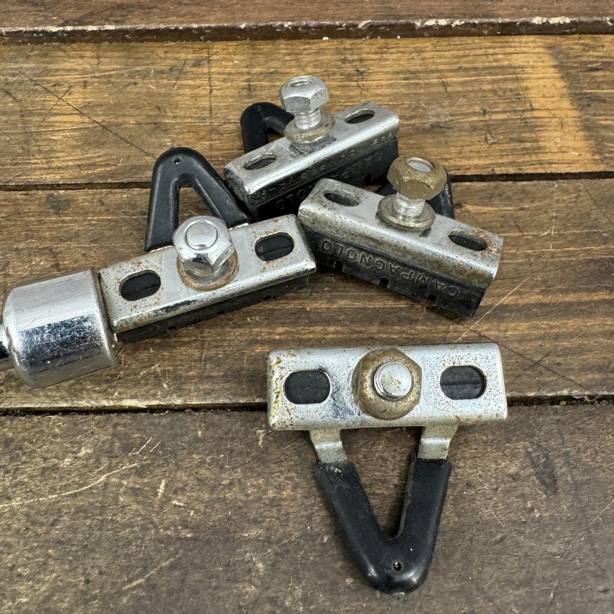 Pattini Freno SX-FORZA 465 Per Campagnolo Record E Chorus – Set Da 4, Gomma Di Qualità