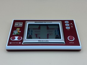 Nintendo Game & Watch Pocketsize MARIO'S CEMENT FACTORY Mint In Box