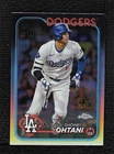 2025 Topps Chrome 2024 Chrome MVP Buybacks Refractor 31/199 Shohei Ohtani #1