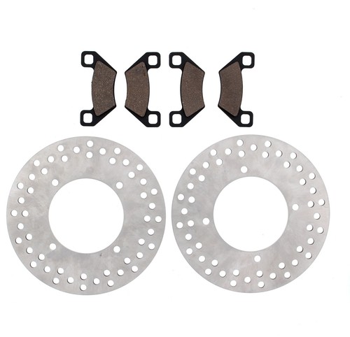 Caltric Sintered Brake Pads For Arctic Cat 700 EFI TRV Cruiser 4x4 (06-11) Front/Rear