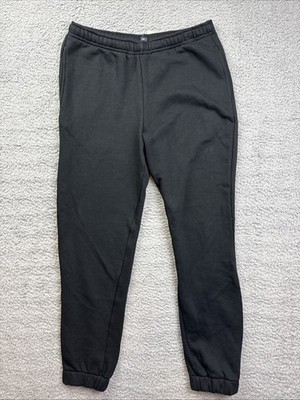 Universal Thread Womens Small Black Leisure Studio Mid Rise Fleece Joggers