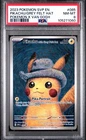 2023 POKEMON SVP EN-SV BLACK STAR PROMO #085 PIKACHU WITH GREY FELT HAT PSA 8