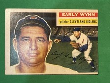 1956 Topps - Early Wynn #187 HOF Senators, Indians, White Sox