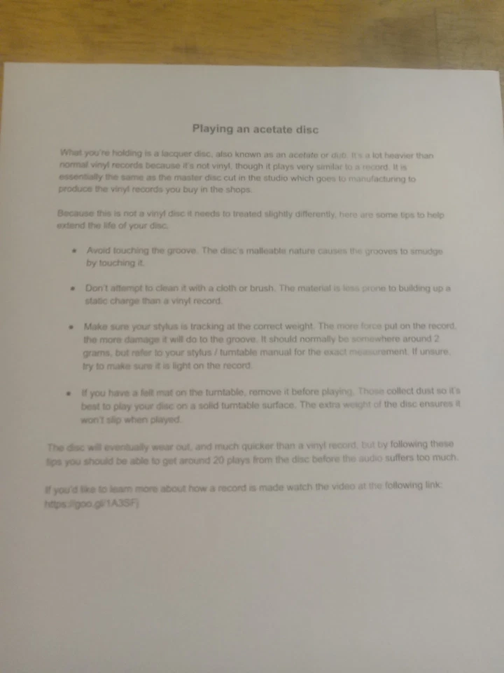 ETERNAL ECLIPSE FORGOTTEN ODES 2020 ,ACETATE LAQUER COPY, 1 OF 30 NM - Image 4 of 4