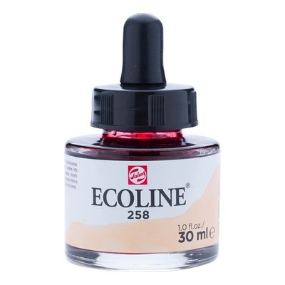 Ecoline Liquid Watercolour Bottle 30 ml Apricot 258 (11252581)