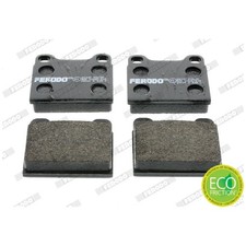 Satz Bremsbeläge Bremsklötze hinten für Mercedes S-Klasse C126 W108 | 2395504