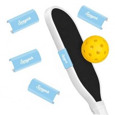 Pickleball Paddle Weight Clips, 5-Pack 3g Snap-On Weights for 16mm blue