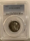 1927-P Standing Liberty Quarter Certified PCGS AU58 FH Full Head