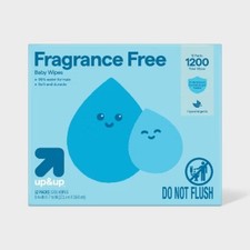 Fragrance-Free Baby Wipes - up up Select Count
