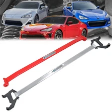 Megan Red Rear Upper / Rear Lower Strut Tower Brace Bar For 13-20 FRS BRZ 86