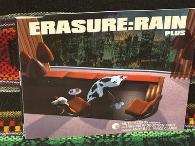 ERASURE Rain Plus CD electronic synth pop trance 1997 UK import 10-trk