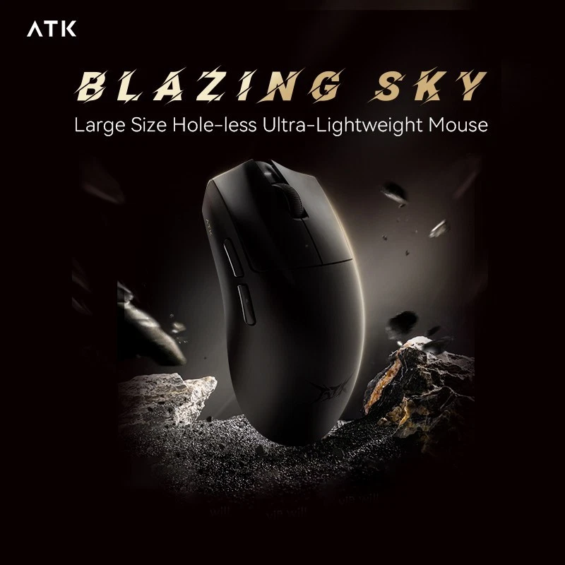 ATK Blazing Sky X1S Wireless Gaming Mouse – PAW3395 1KHz 54g Ice Coating 500mAh - Image 2 of 4