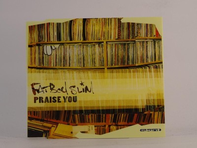 FATBOY SLIM PRAISE YOU (J55) 3 Track CD Single including Picture Sleeve SKINT