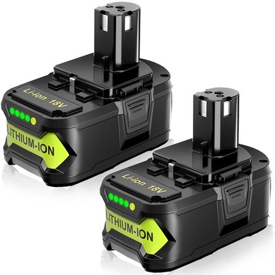 2X For RYOBI P108 18V 8.0Ah 18 Volt One+ Plus High Capacity Lithium-ion Battery