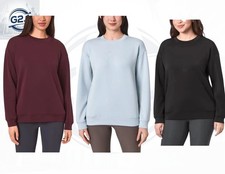 Mondetta Women's Cozy Active Crewneck Sweatshirt