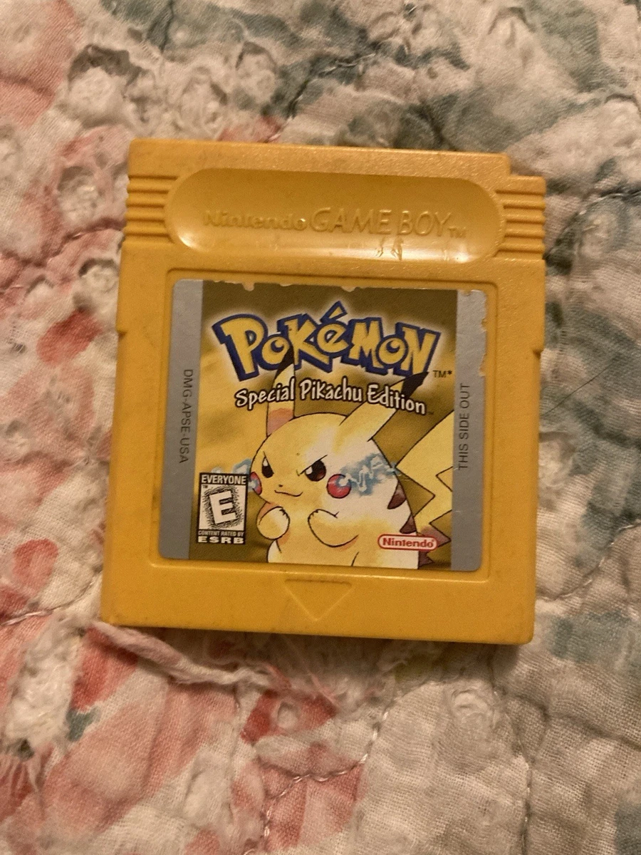 Pokémon Yellow Version: Special Pikachu Edition Nintendo Video