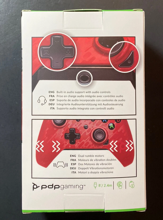 Official XBOX Wired Controller [ Phantasm Red ] NEW - Image 2 of 4