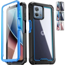 Poetic Case For Moto G Stylus 4G 2023 Built-in Screen Hybrid Shockproof Cover