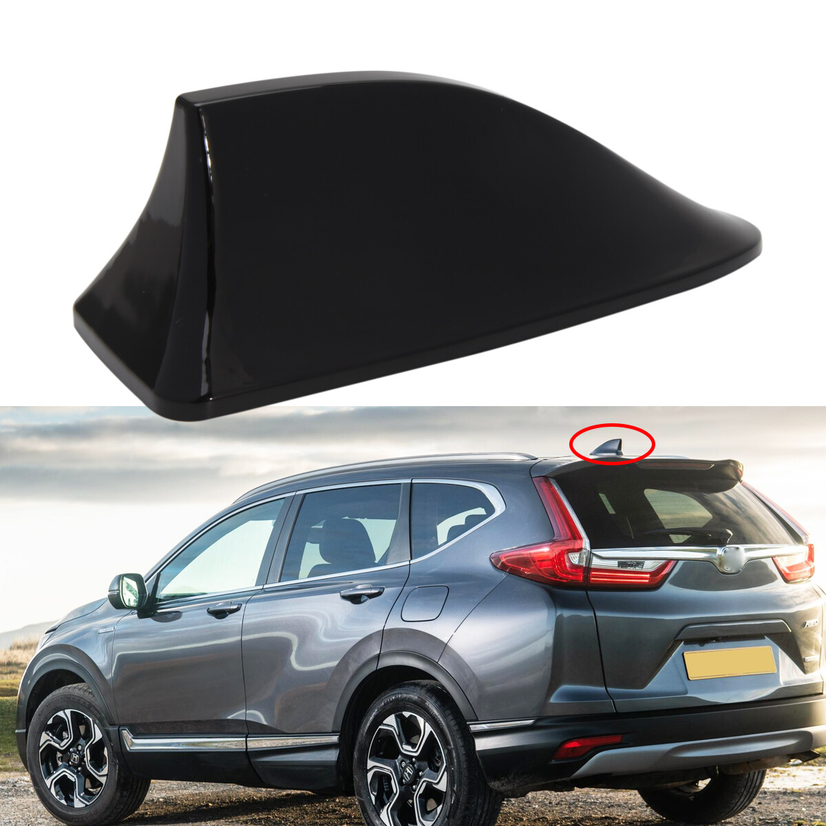 For HONDA CRV 20072016 Car Antenna Cover Radio AM FM Signal Shark Fin