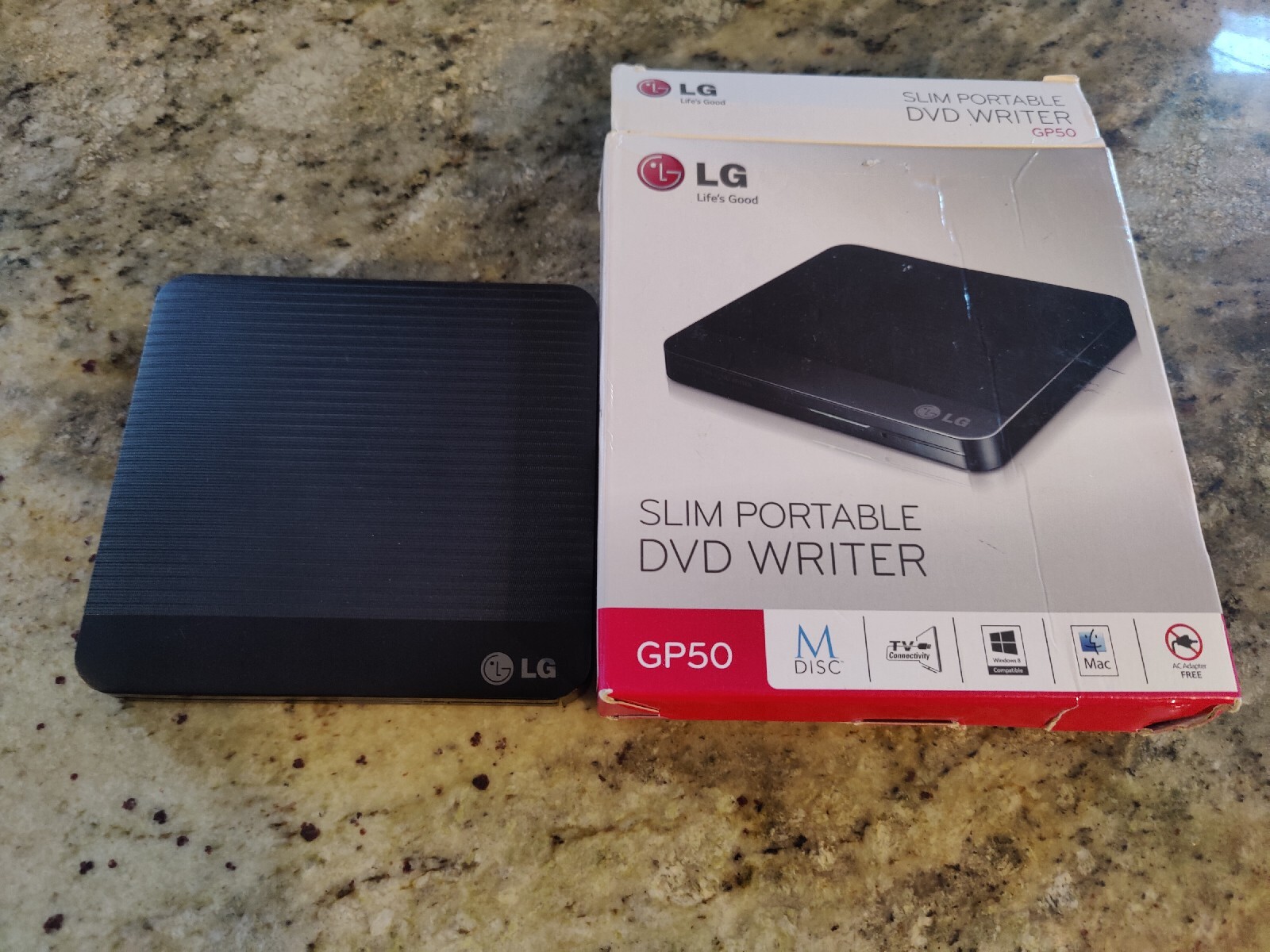 LG Slim Portable DVD Writer GP50 Windows and Mac Compatible eBay