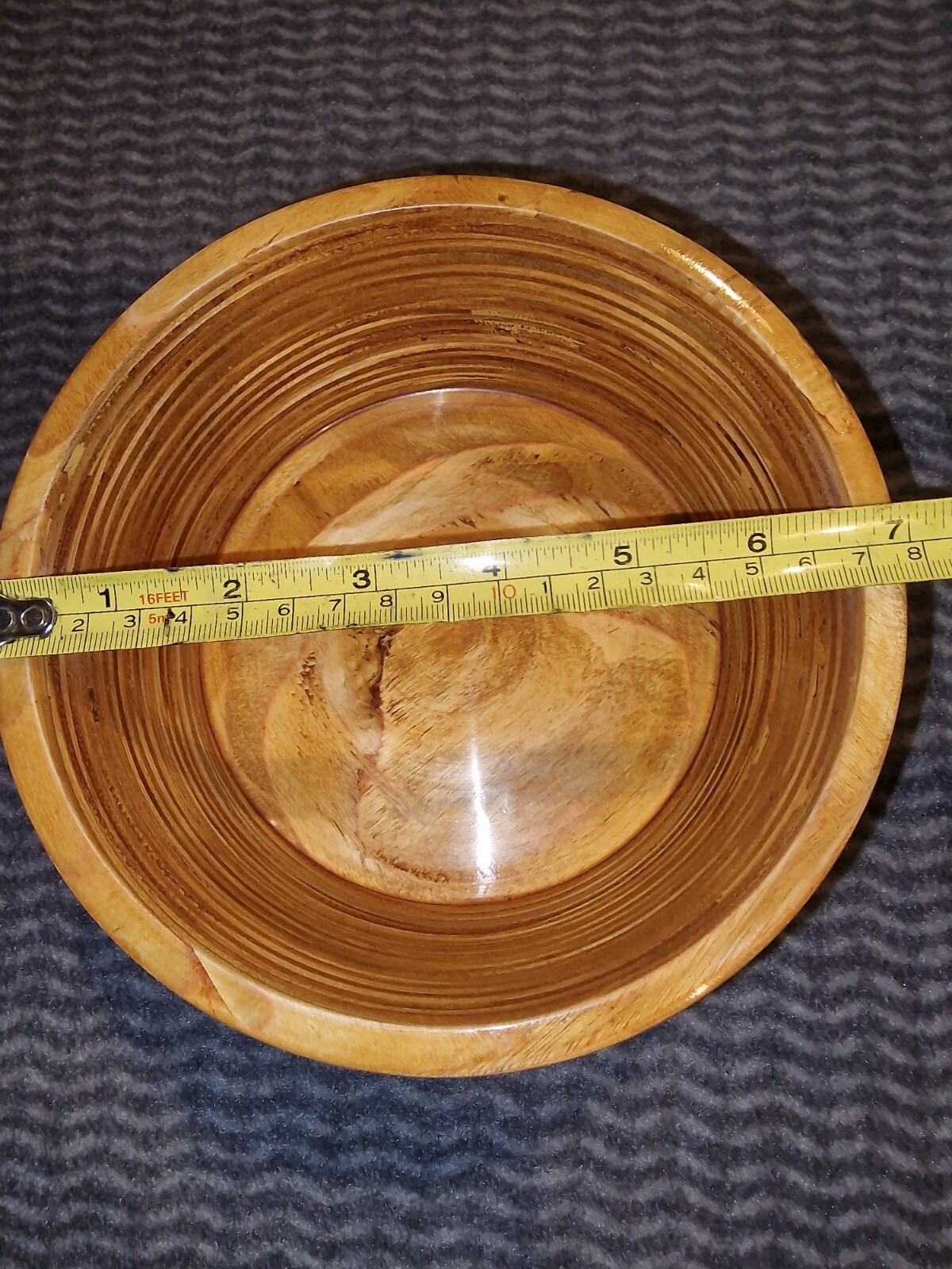 hand turned wooden bowl eBay
