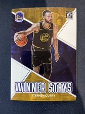 2022-23 Optic Winner Stays Stephen Curry Golden State Warriors