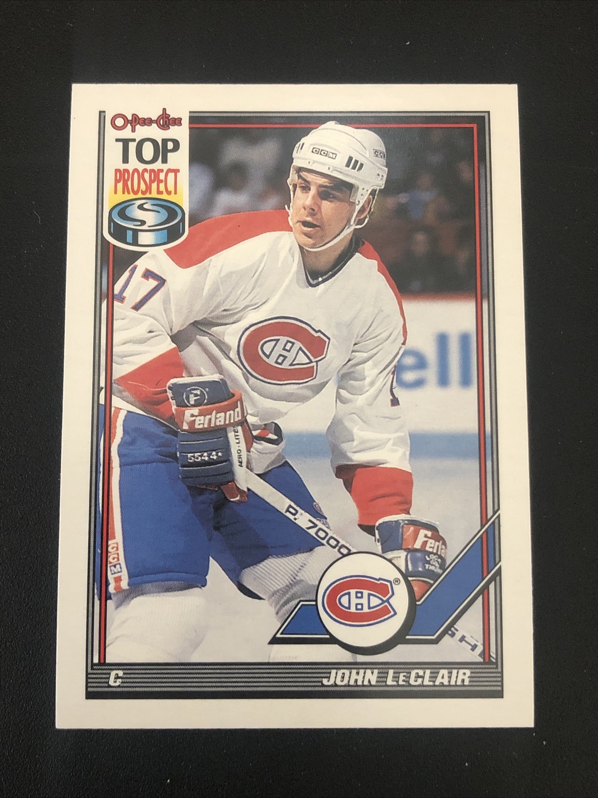 1991-92 O-PEE-CHEE John Leclair Rookie #209